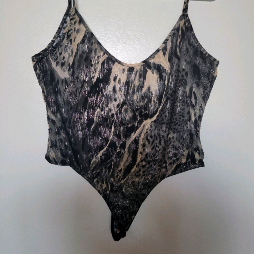 Animal Print Body Suit